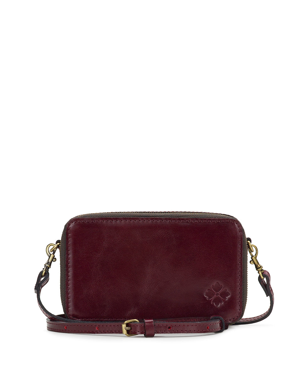 patricia nash Meganisi Crossbody Vintage Distressed Leather