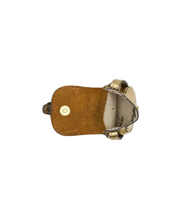 Patricia Nash Micro Barcelona Bag Charm Vintage Distressed Metallic