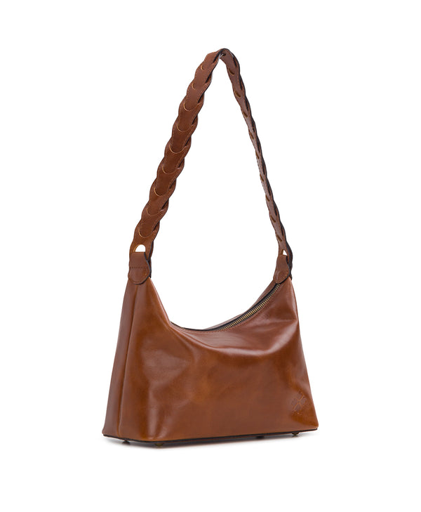 Patricia Nash Milos Shoulder Bag Vintage Distressed Leather