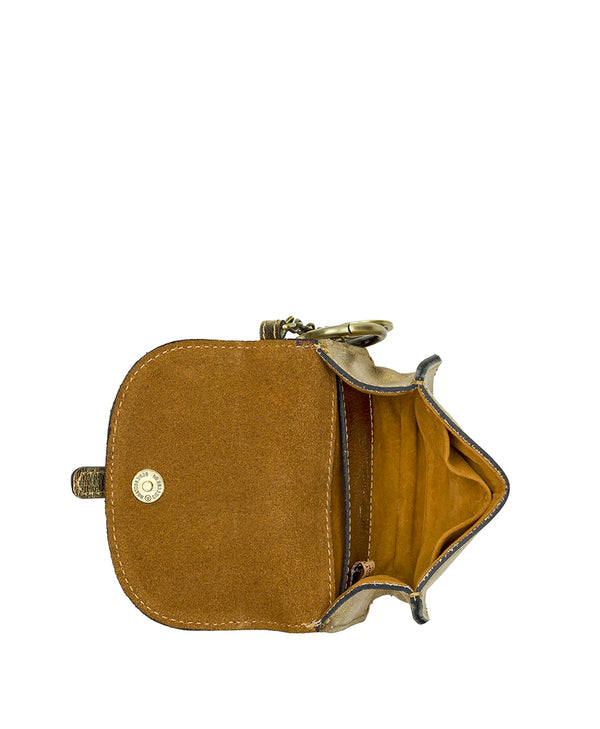 Patricia Nash Mini Torri Vintage Distressed Metallic