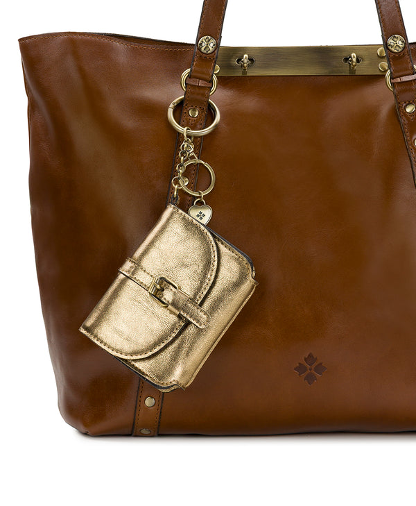 Patricia Nash Mini Torri Vintage Distressed Metallic