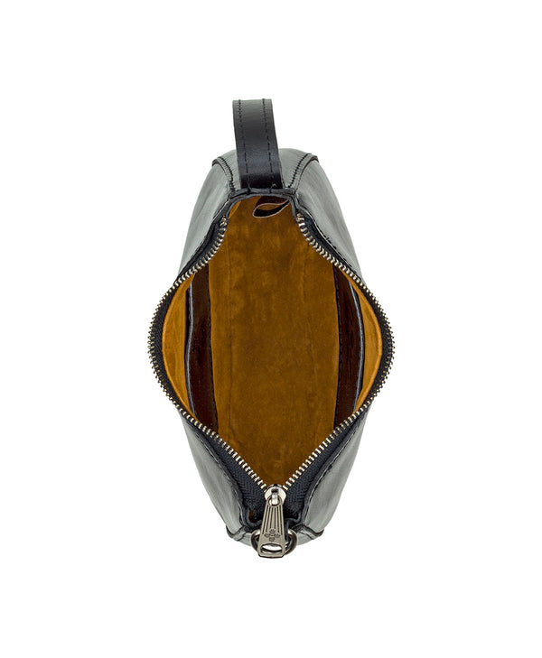 Patricia Nash Morgana Mini Crescent Vintage Distressed Leather