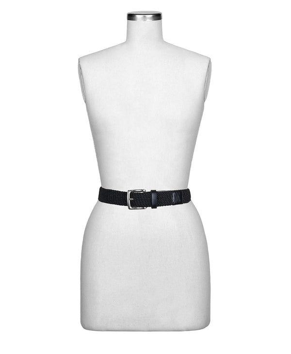 Patricia Nash Nash Men's Rope Belt Rope And Leather — Black