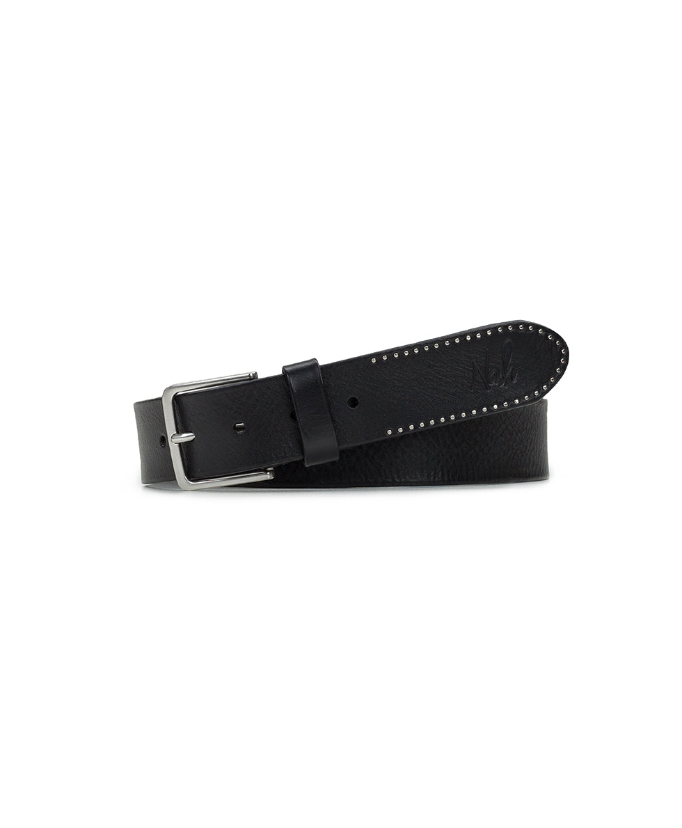 patricia nash Nash Men's Studded Belt Studded Leather