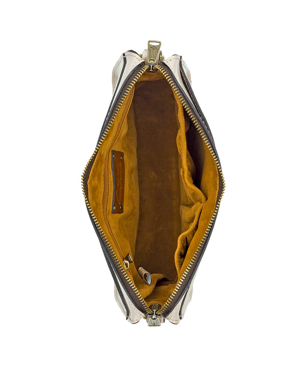 Patricia Nash Nazaire Crossbody Vintage Distressed Leather
