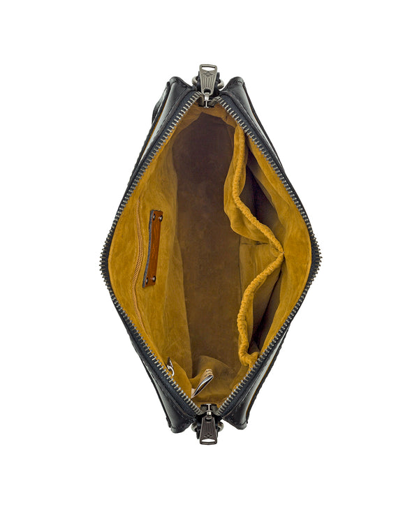 Patricia Nash Nazaire Top Zip Crossbody Bag Heritage