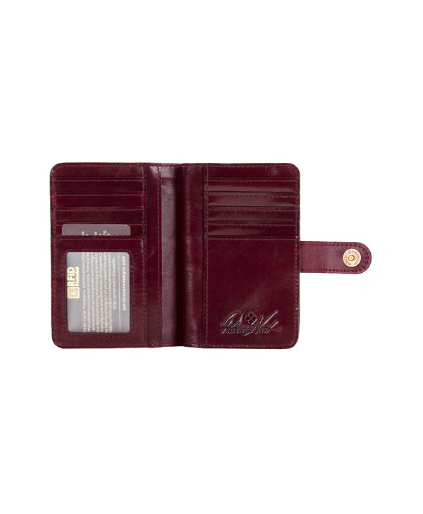 Patricia Nash Norma Wallet Vintage Distressed Leather