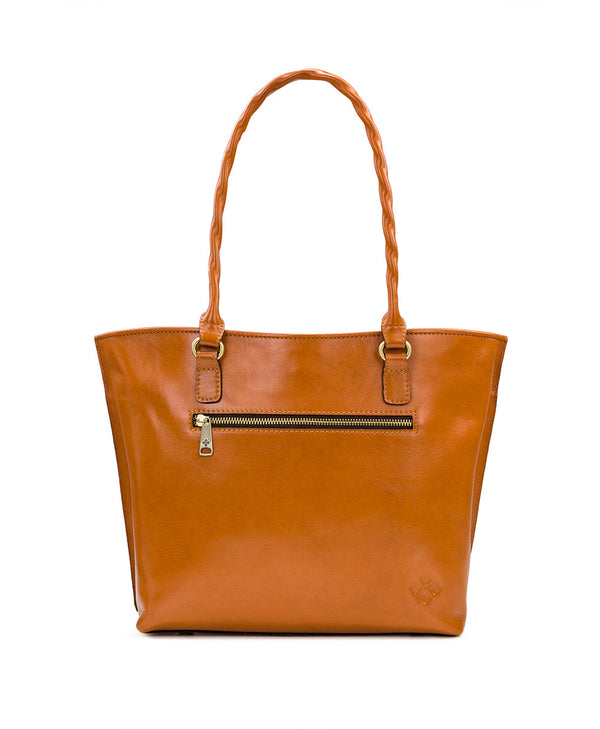 Patricia Nash Adeline Tote Burnished Cutout Tooled