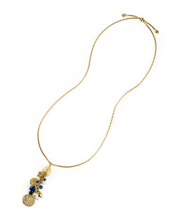 Patricia Nash Adjustable Necklace Eclectic Bead