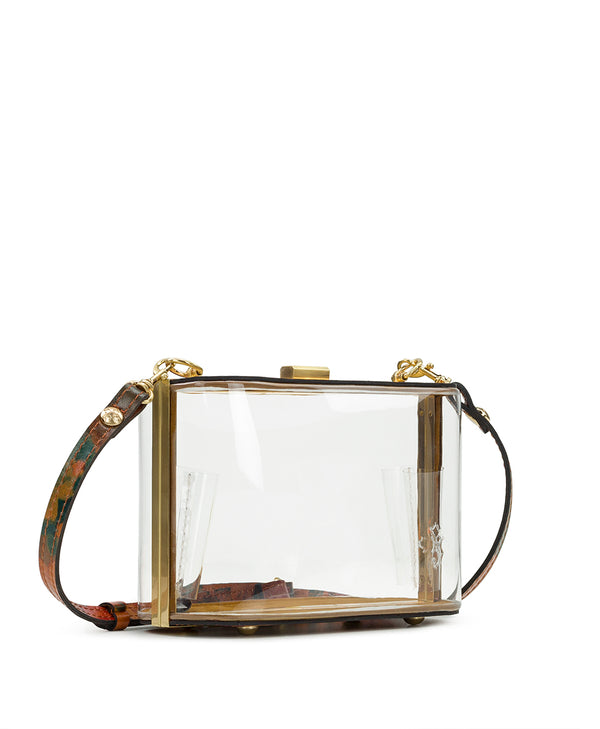 Patricia Nash Anselma Frame Clear Bag