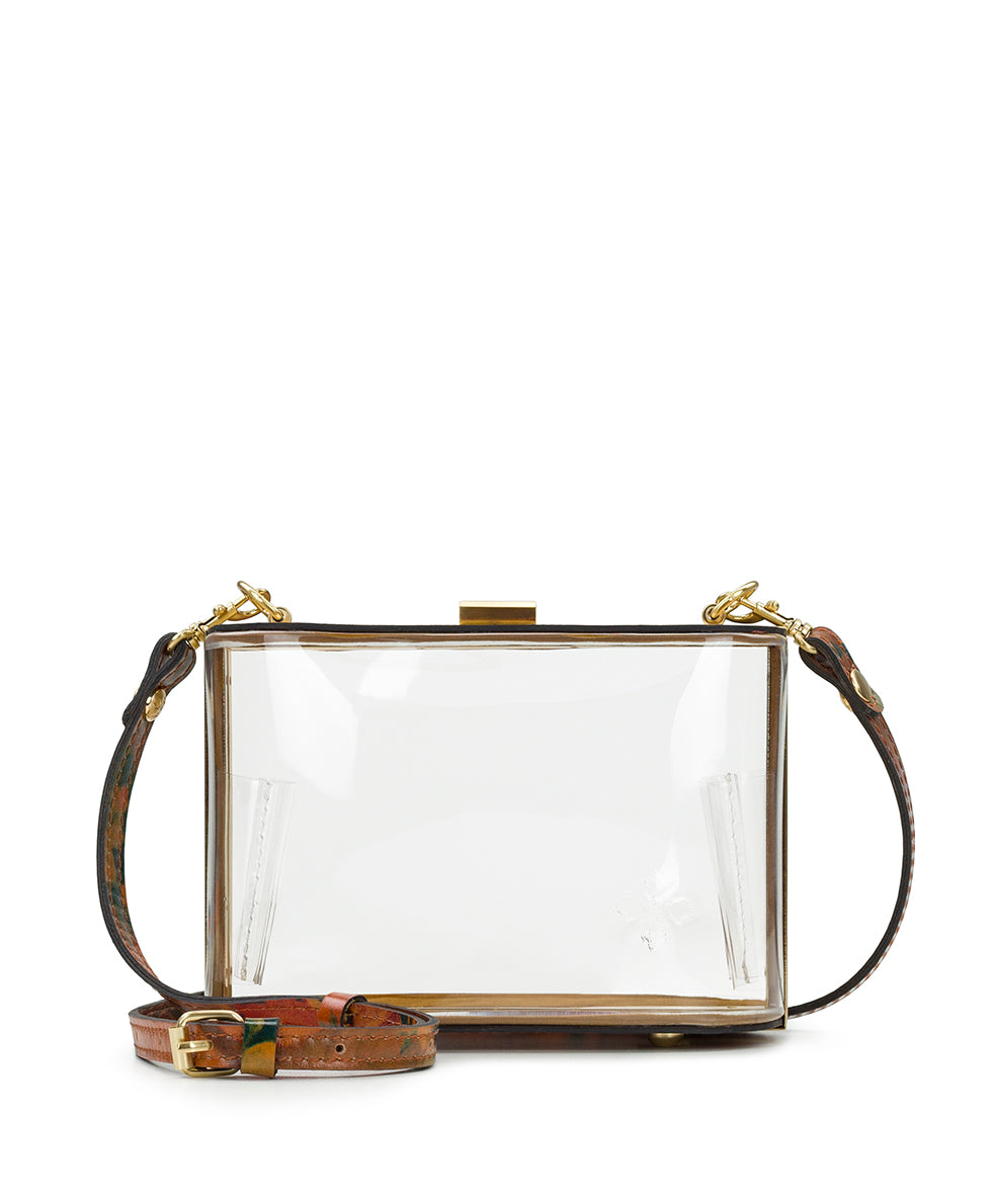 patricia nash Anselma Frame Clear Bag