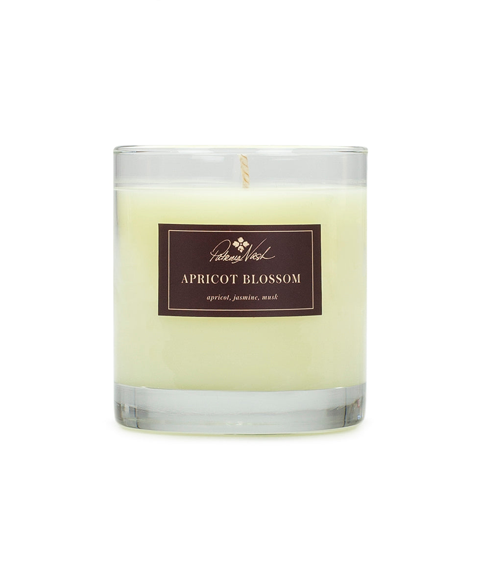 patricia nash Apricot Blossoms Candle