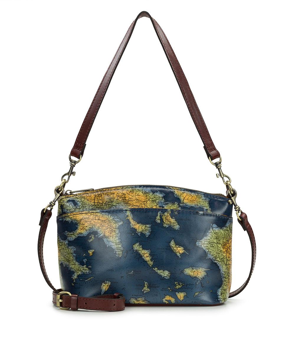 patricia nash Arlee Crossbody Greek Map