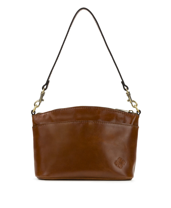 Patricia Nash Arlee Crossbody Suede Leather Weave