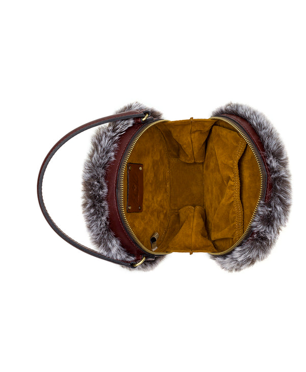 Patricia Nash Arzana Top Handle Faux Fur