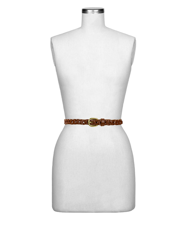 Patricia Nash Atina Belt Chainlink — Tan