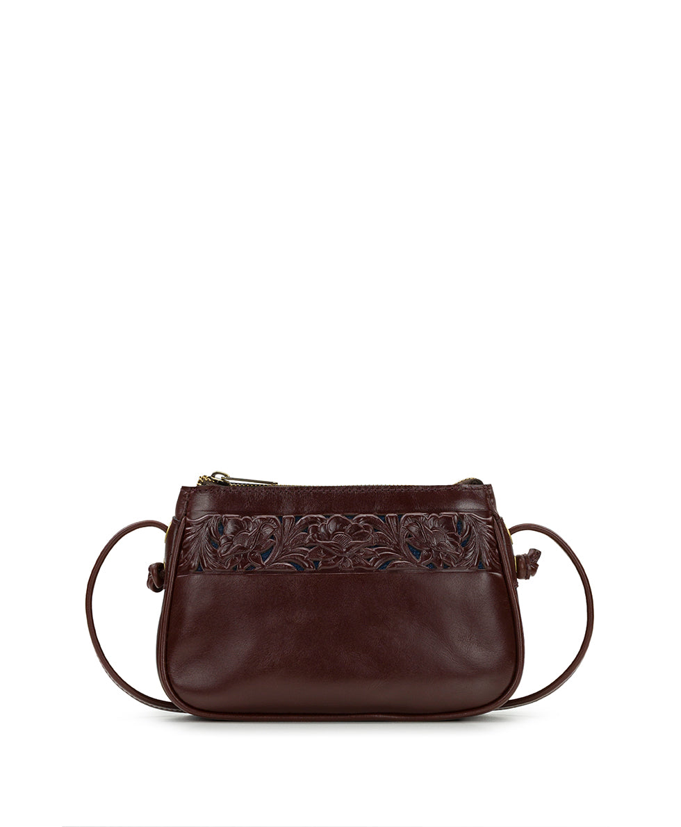 patricia nash Bacoli Crossbody Cavo Border Tooled