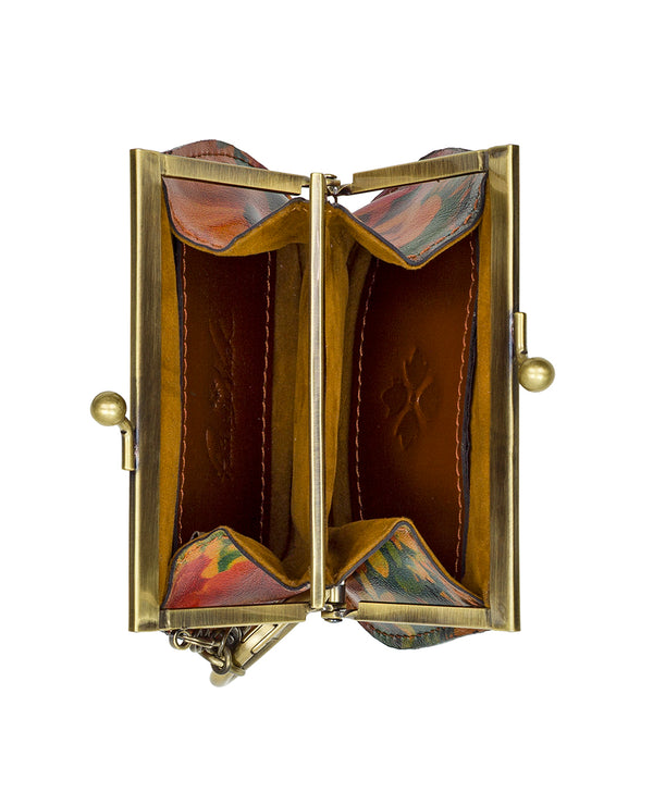 Patricia Nash Bella Coin Purse Multi Print Small