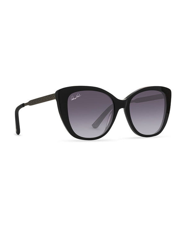 Patricia Nash Brigitte Sunglasses Black Gloss
