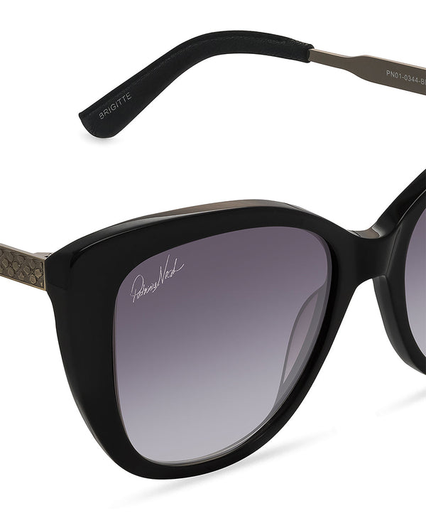 Patricia Nash Brigitte Sunglasses Black Gloss