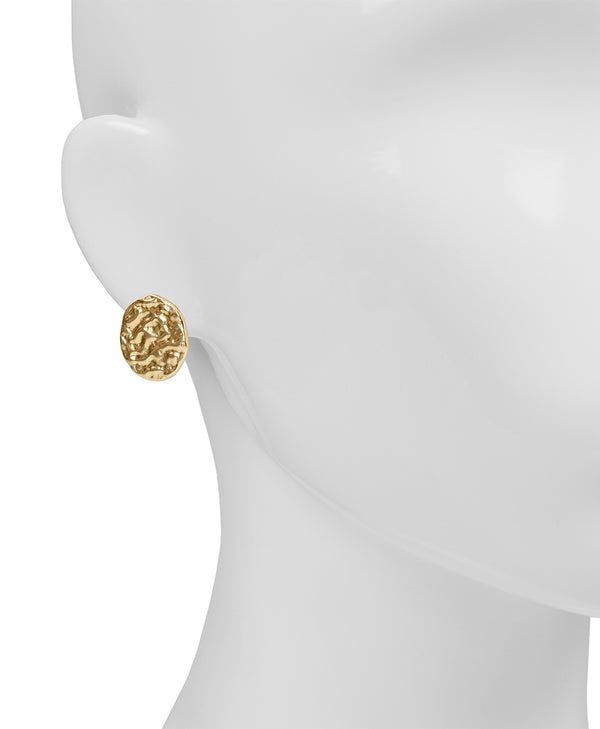 Patricia Nash Button Clip Hammered Link