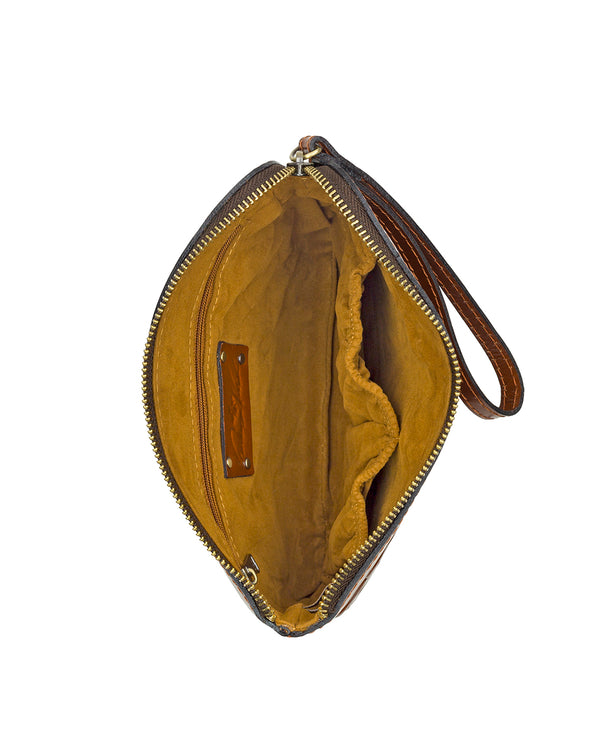 Patricia Nash Cassini Wristlet Tooled