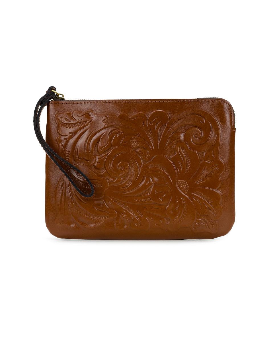 patricia nash Cassini Wristlet Tooled