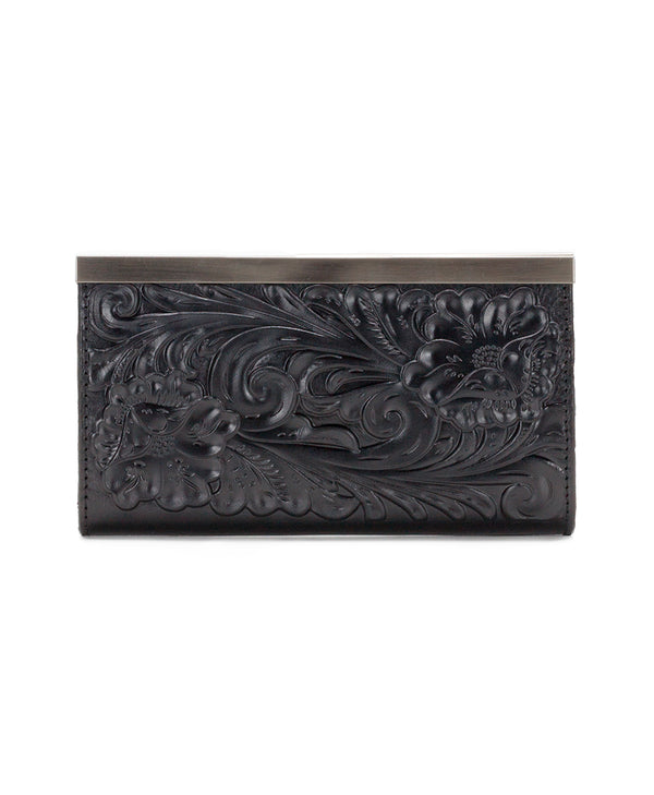 Patricia Nash Cauchy Wallet Tuscan Tooled