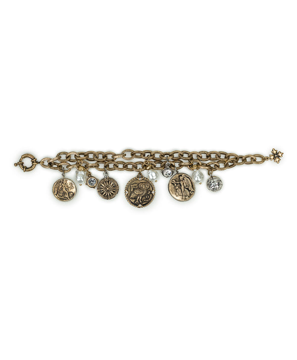 Patricia Nash Charm Bracelet World Traveler