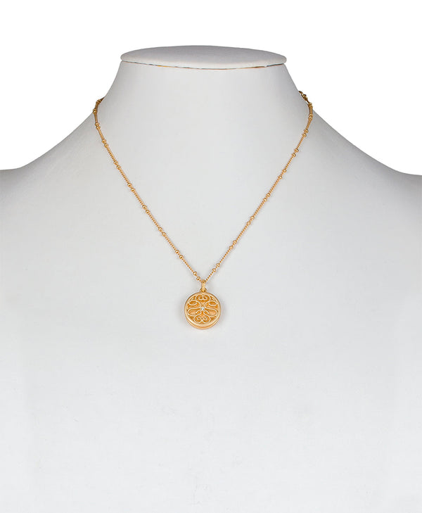 Patricia Nash Circle Locket Remember The Moments