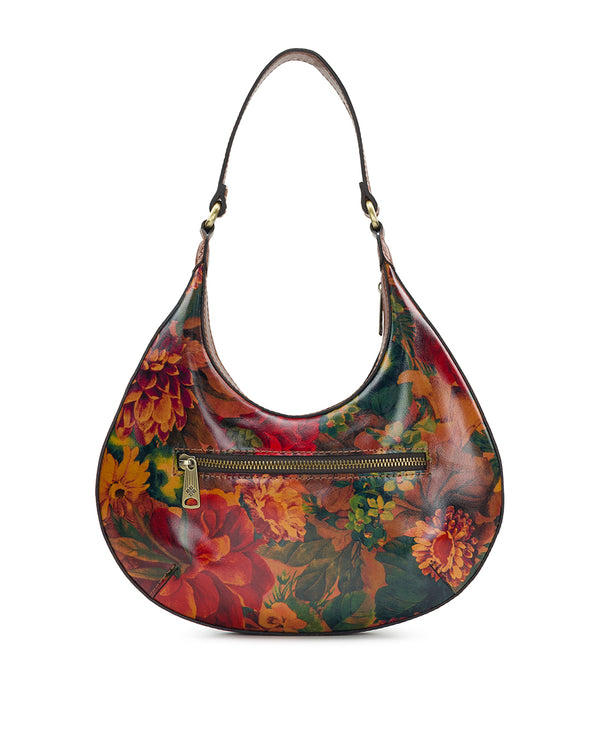 Patricia Nash Coco Crescent Hobo Multi Print Small