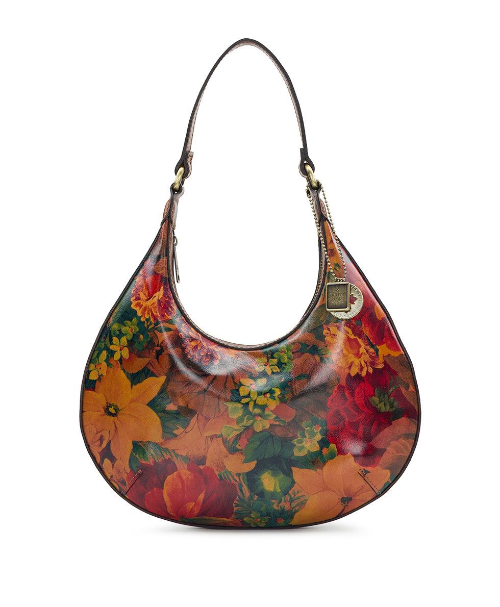 patricia nash Coco Crescent Hobo Multi Print Small