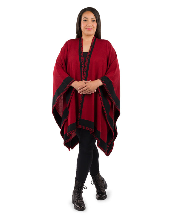 Patricia Nash Colorblock Short Shawl Classics