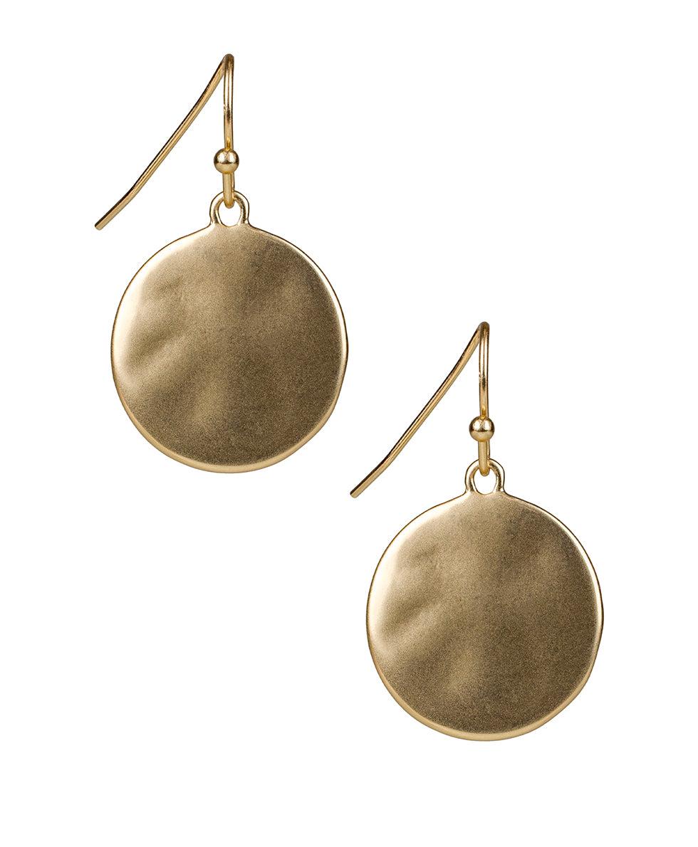 patricia nash Disc Drop Earrings Coin Bead