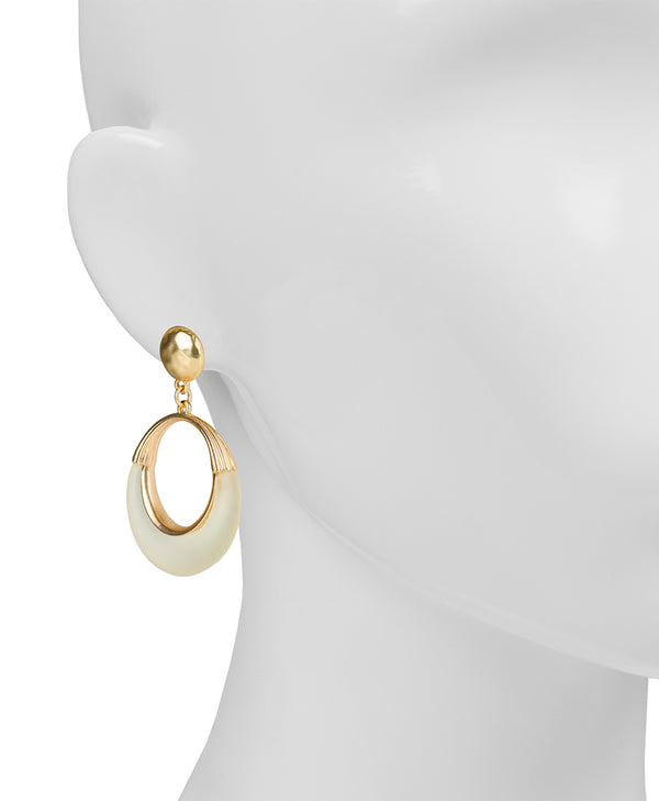 Patricia Nash Doorknocker Earrings Resin