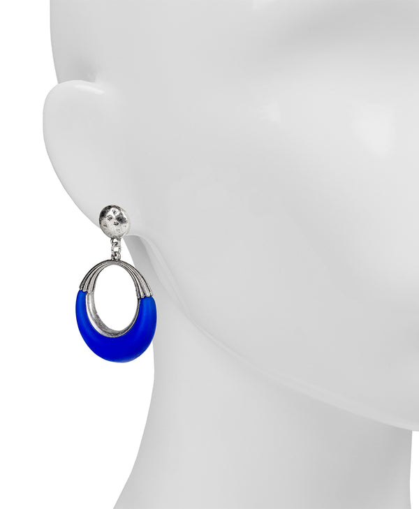 Patricia Nash Doorknocker Earrings Resin