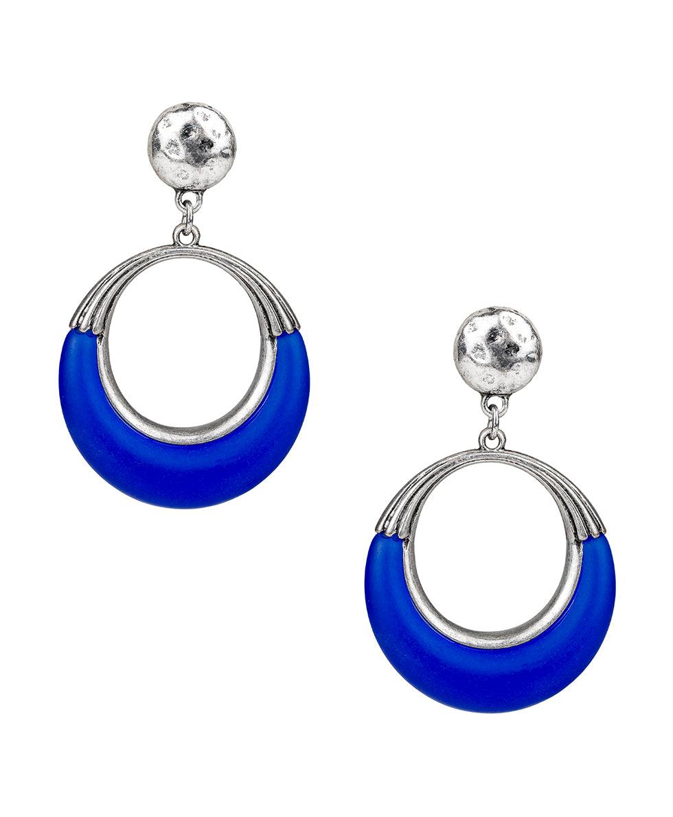 patricia nash Doorknocker Earrings Resin