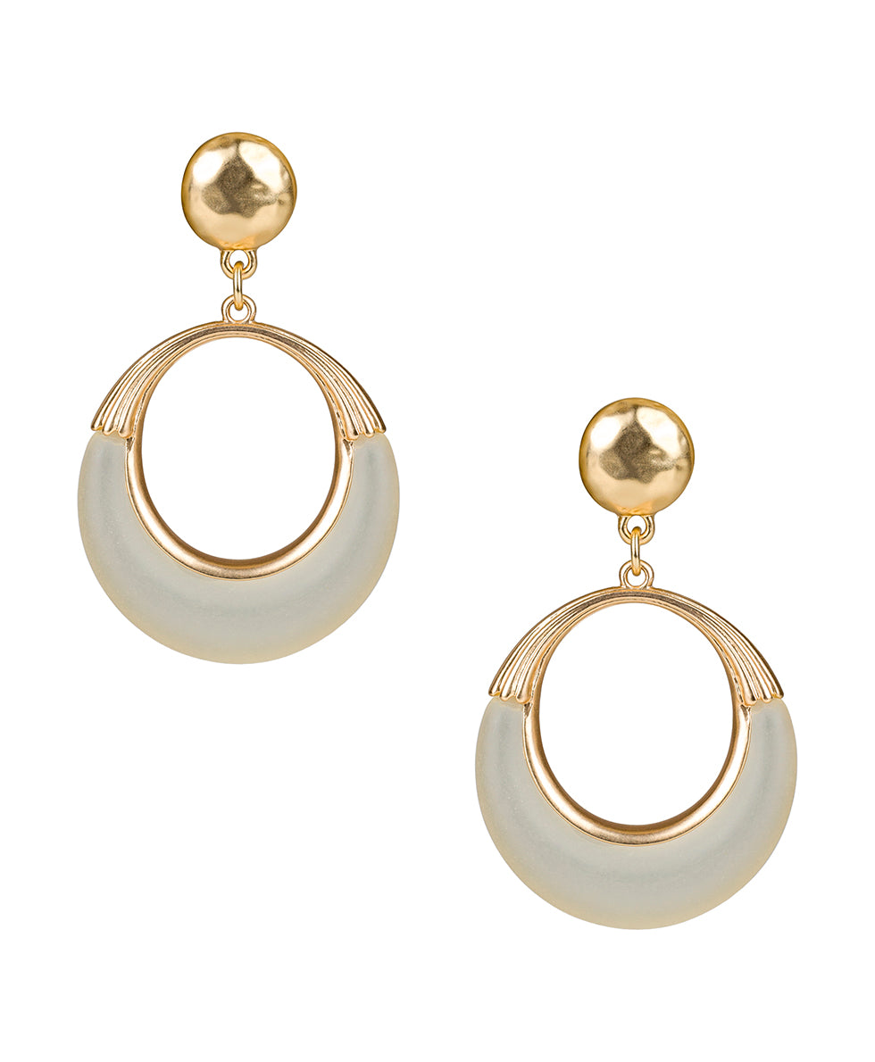 patricia nash Doorknocker Earrings Resin