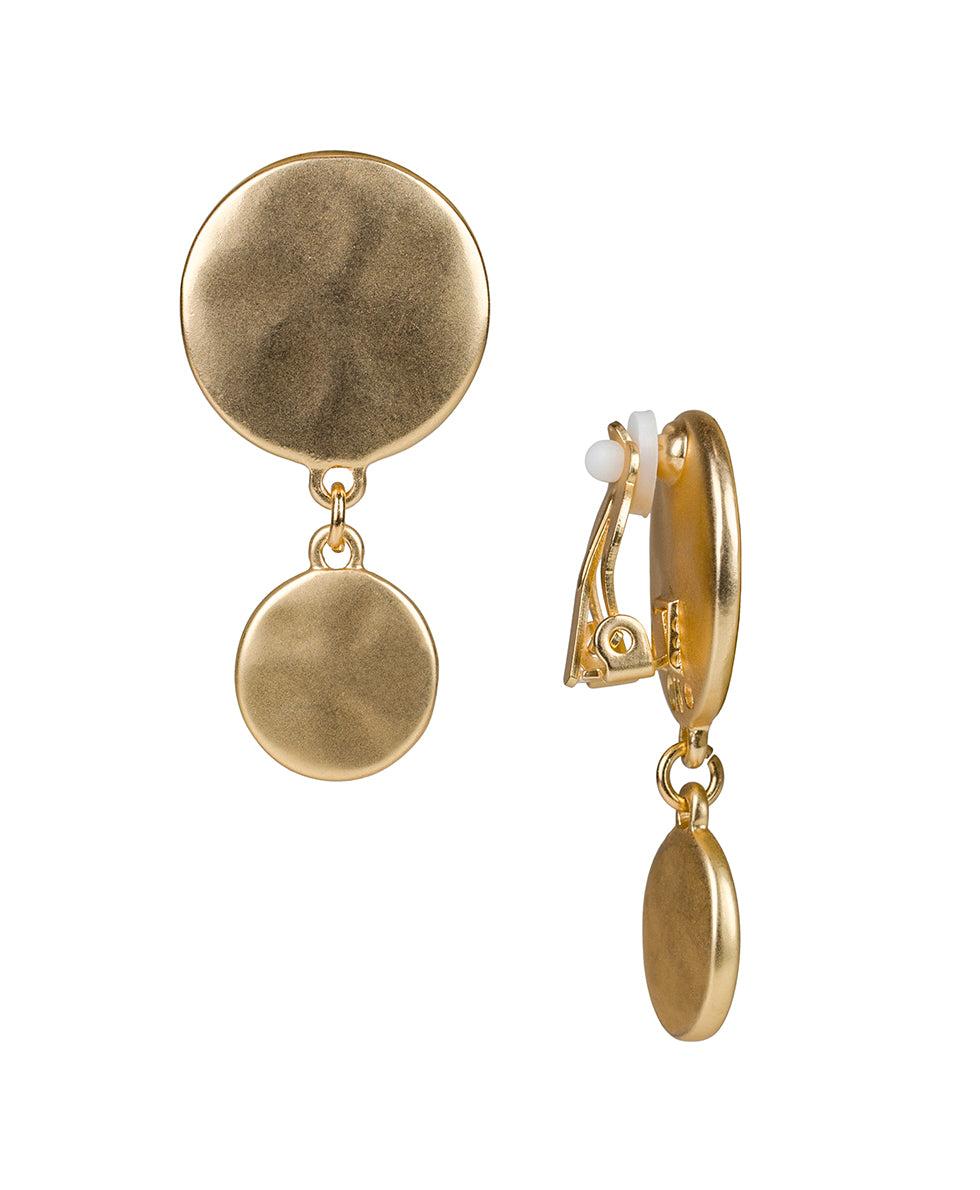 patricia nash Double Drop Earrings Coin Bead