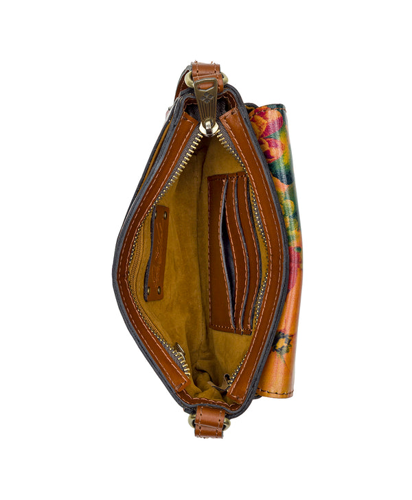 Patricia Nash Dovera Crossbody Multi Print Small