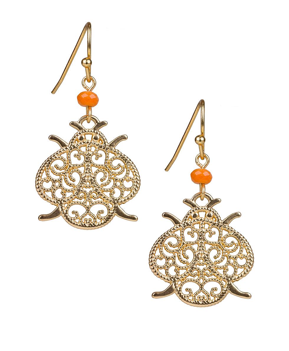patricia nash Drop Earrings Filigree and Flutter