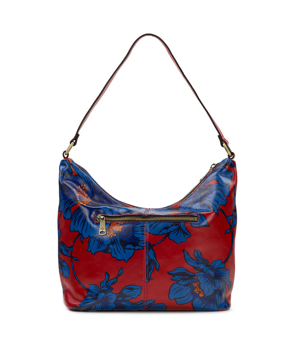 Patricia Nash Elia Hobo Grecian Rose Print