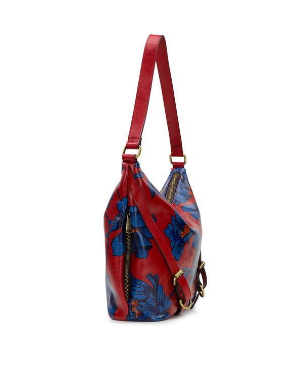 Patricia Nash Elia Hobo Grecian Rose Print