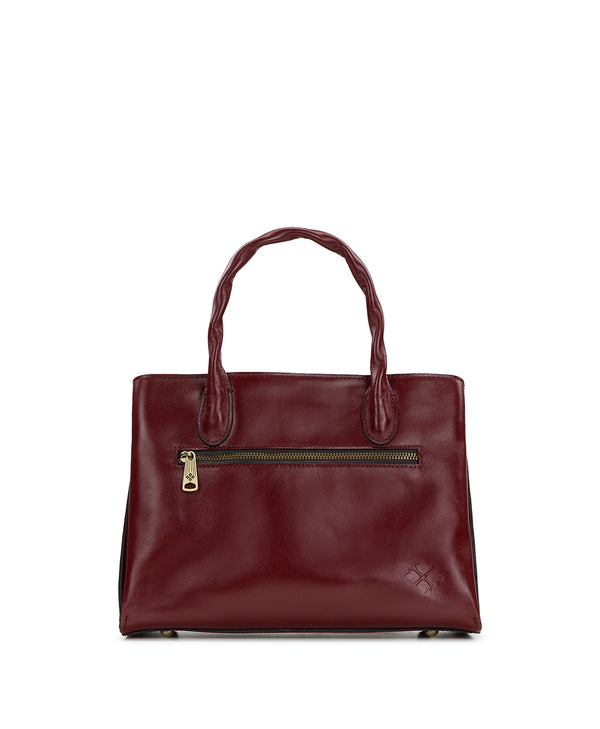 Patricia Nash Genovese Satchel Classic Tooled