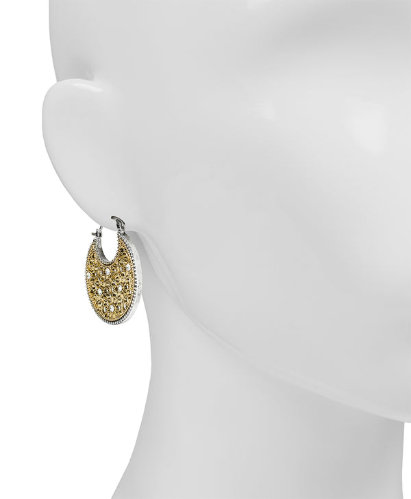 Patricia Nash Hoop Earrings Filigree