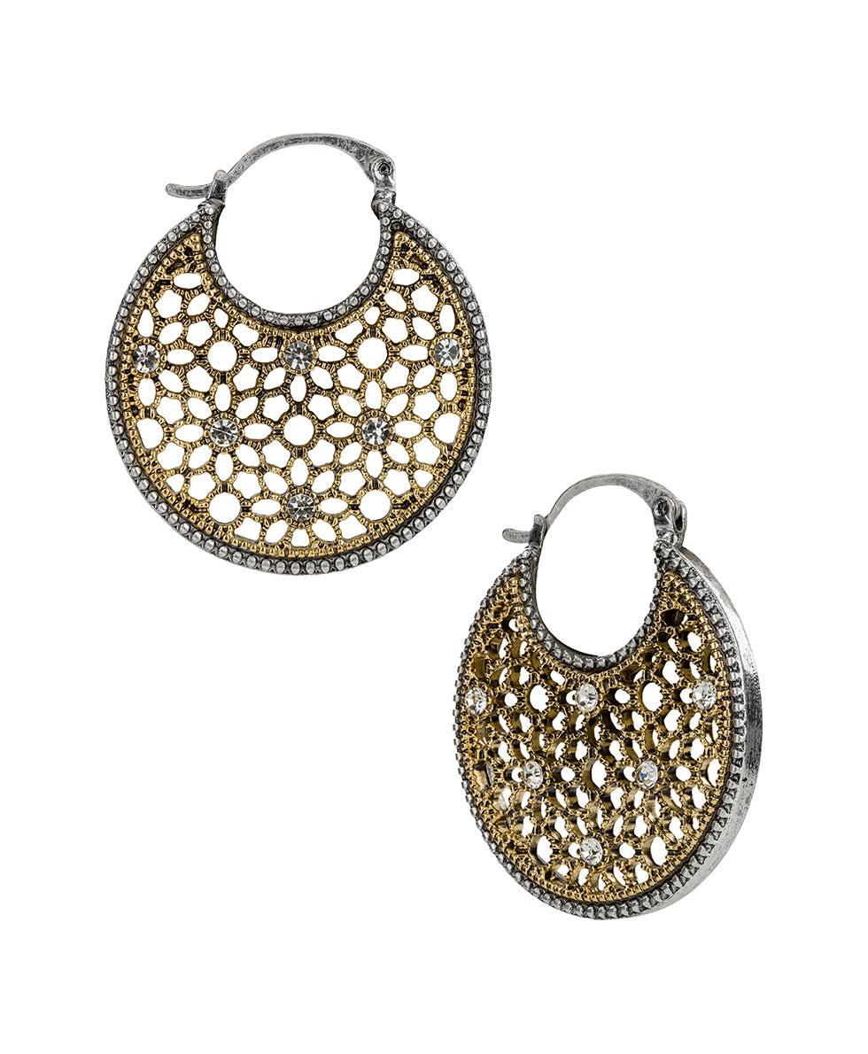 patricia nash Hoop Earrings Filigree