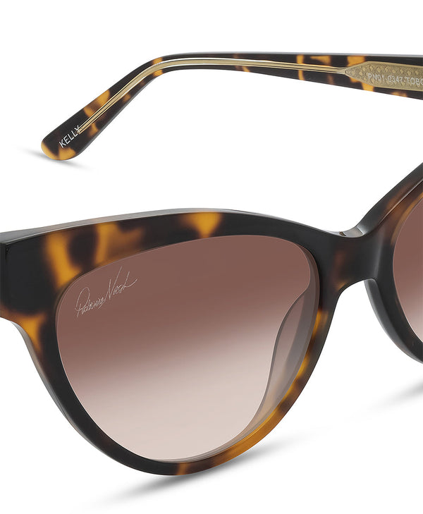 Patricia Nash Kelly Cateye Sunglasses Tortoise