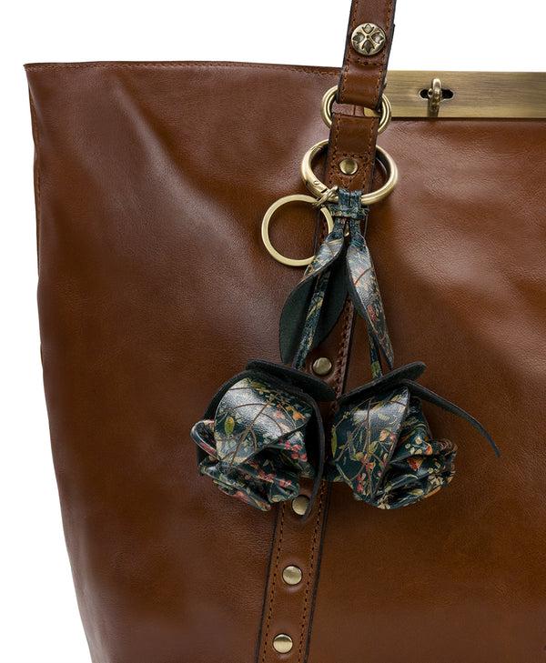 Patricia Nash Laced Rose Bag Charm Tuscan Fields
