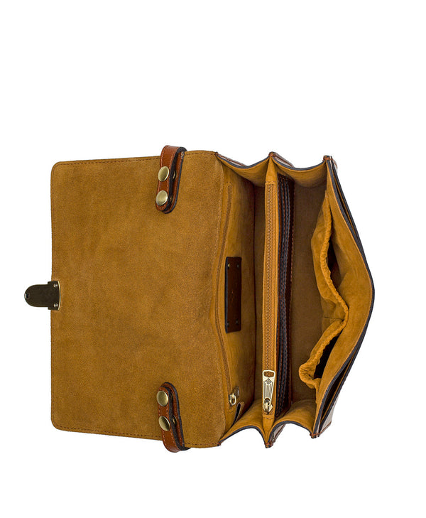 Patricia Nash Lanza Crossbody Organizer Heritage