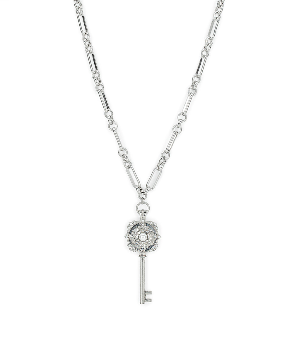 patricia nash Long Key Pendant Byzantine